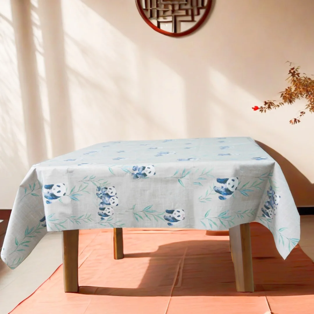 

Unique Pattern No-wash Waterproof Oil-proof Tablecloth Picnic Mat Dining Table Restaurant Cafe Indoor Outdoor Camping