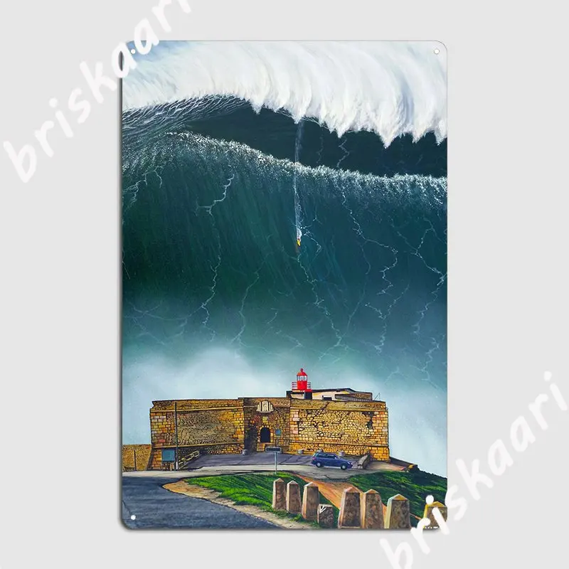 Nazar%C3%A9 Portugal Poster Metal Plaque Plates Customize Club Home Club Bar Tin Sign Poster