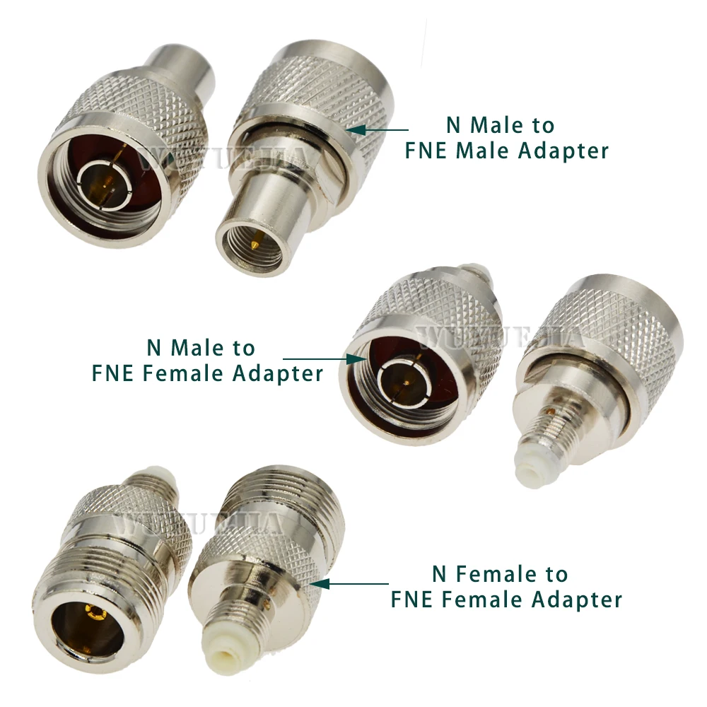 

1Pcs For Automotive GPS 4G/5G Antennas RF Adapter FME Female Jack to L16 N Male Plug 50 ohm Connector Coaxial Nickel Plated