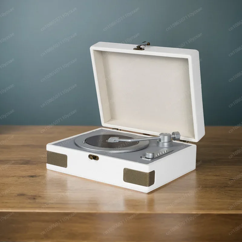 Portable CD Player with Bluetooth - Retro Disc Album Player, Hi-Fi Sound & Wireless Streaming