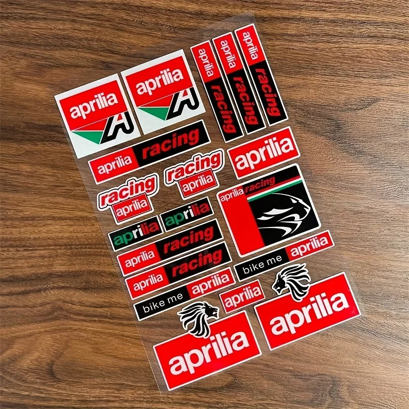 Stiker Motor สำหรับ Aprilia GPR150R/125/250RSV4ดัดแปลงสติ๊กเกอร์หมวกกันน็อค