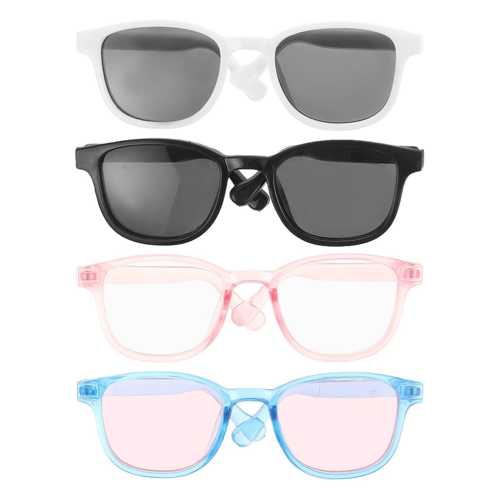 

4pcs Cosplay Puppy Small Pets Eyewear Cute Cat Party Photo Props Decorative Costume Lightweight Reusable For Dogs Cats Pet Dog