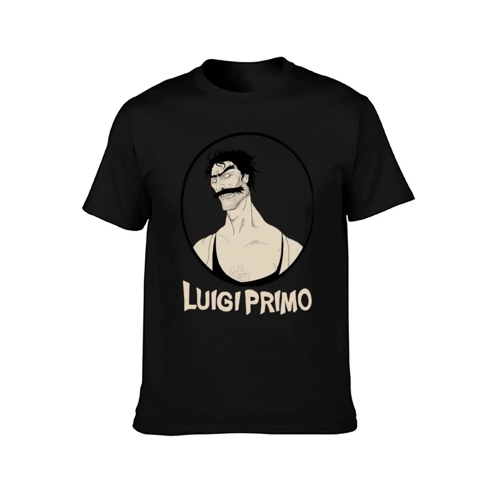 Luigi Primo, cool T-Shirt Plus Size Summer Casual T-Shirt