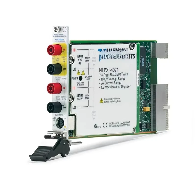 NI PXI-4071 PXI Digital Multimeter, 7.5 Bits, ± 1,000 V, Onboard 1.8 MS/s