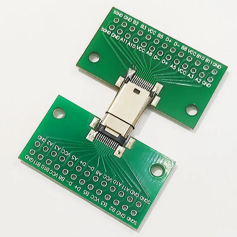 

USB 3.1 Connector Type-C Adapter Plate PCB Board Female Male Head Convertor 2*13P to 2.54MM Transfer Test Board USB3.1 Module