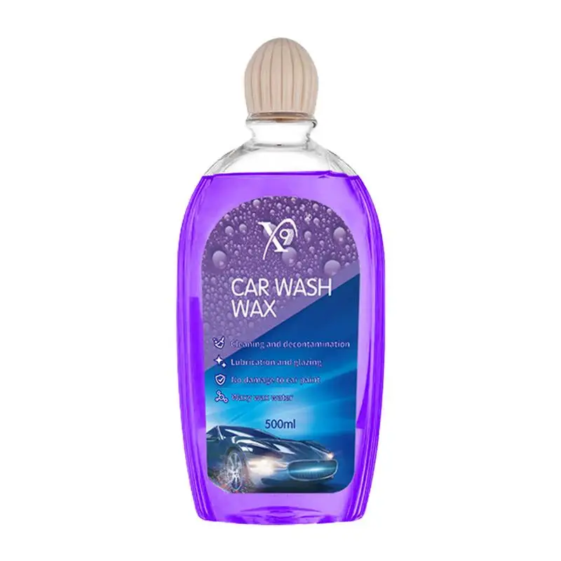 

Car Washing Cleaner delicate foam Liquid Wax Polish dust protection lustrous shine Vehicle Cleaner powerful formula Car Wash Wax