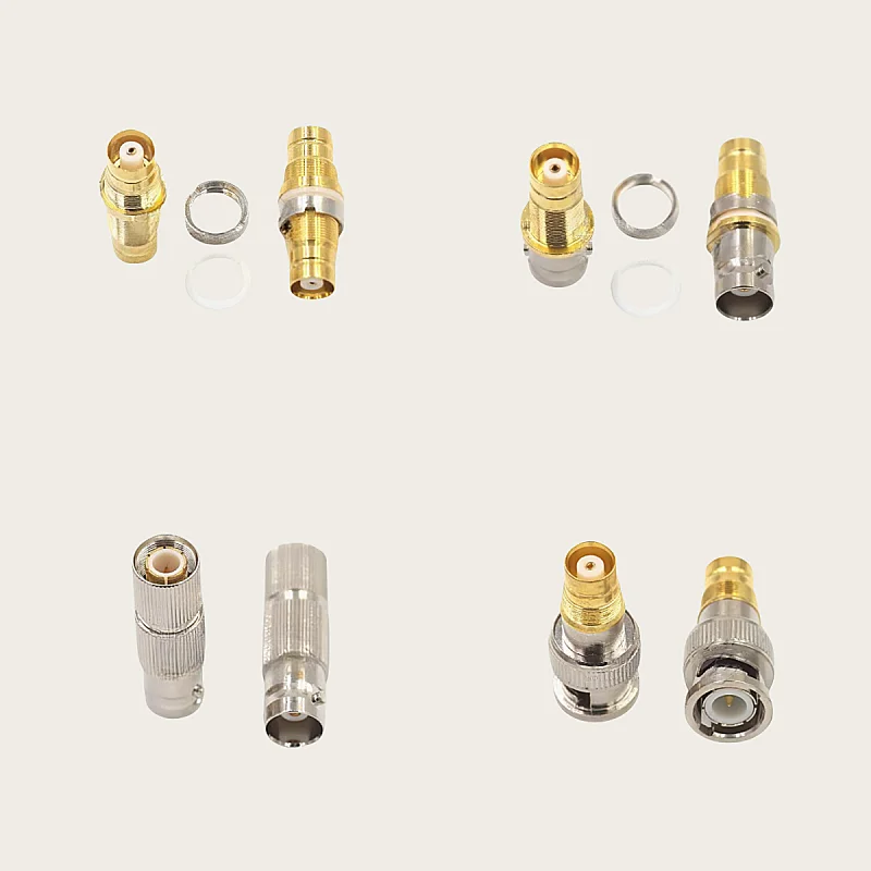 1PCS/LOT Q9 BNC to L9 male/female adapter 2 MB communication connector