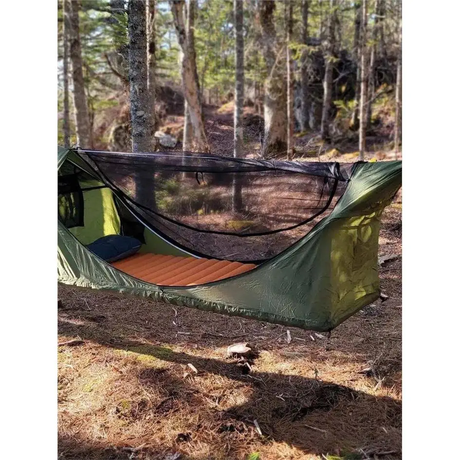tenda-da-campeggio-3-in-1-con-baldacchino-materassino-gonfiabile-e-letto-stile-piatto-antizanzare-riparo-portatile-per-escursioni