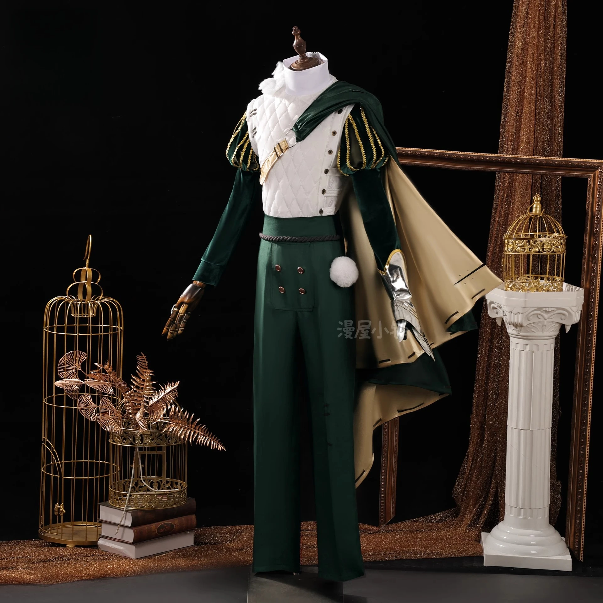 Spiel Identität V Richard Sterling Knight Offizielles Cosplay Kostüm Survivor Richard Uniform Zubehör Perücke Spiel Roleplay Outfit