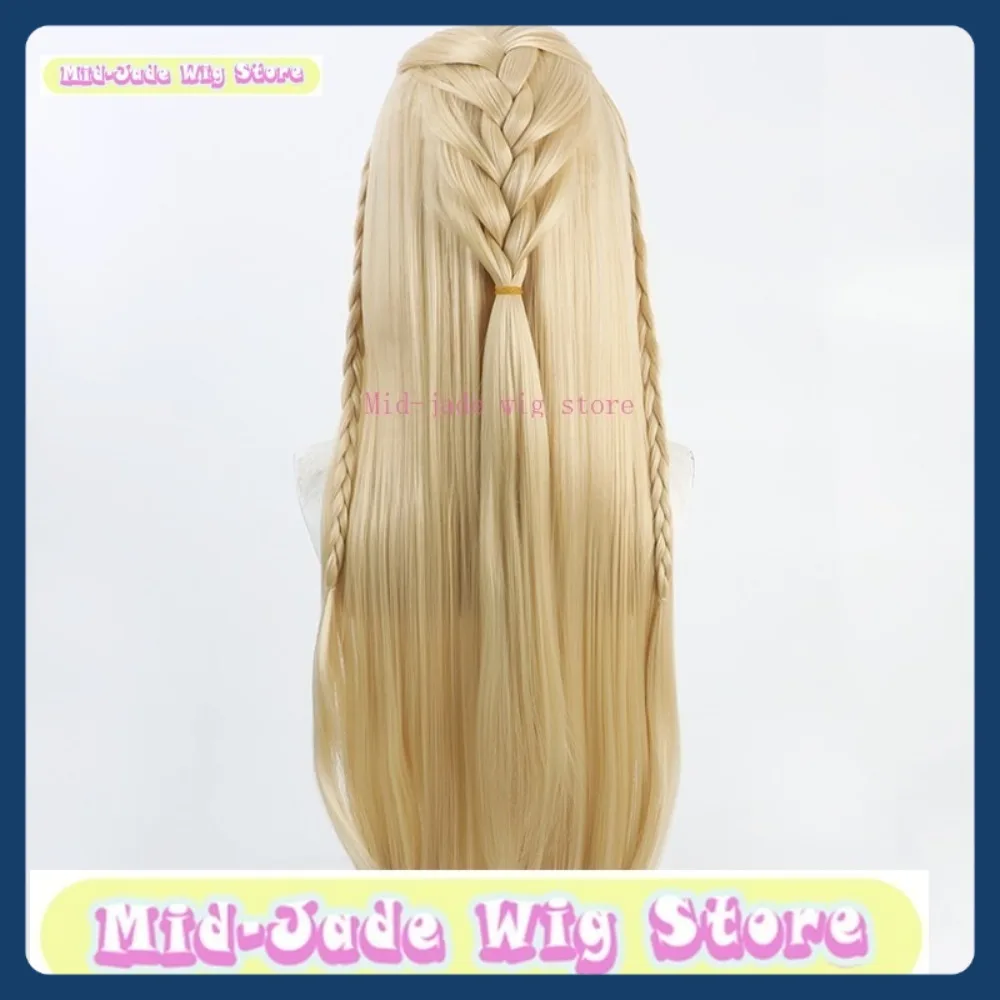 ミッドジェイドウィッグストア荒野の波カルチャロコスプレウィッグアニメゲームロールプレイング人工毛ハロウィンパーティー