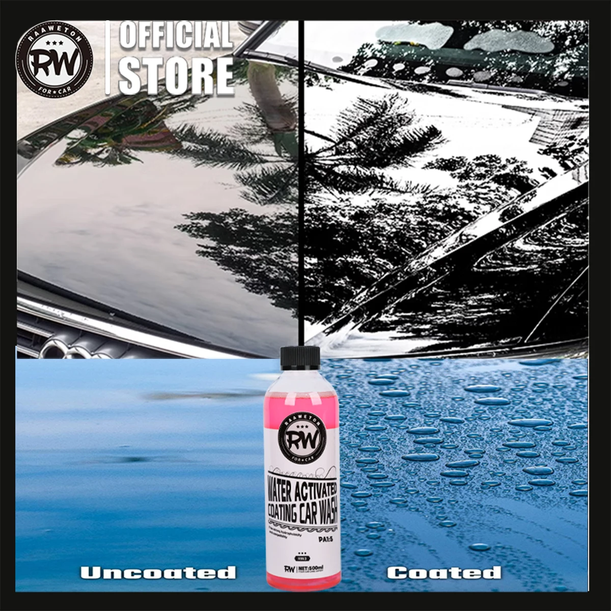 

Exceptional Water Repellency Rapid Coating Gloss Polishes Advanced Ceramic Spray Speed-Curing Effect Car RVs Motorcycle Boat ATV