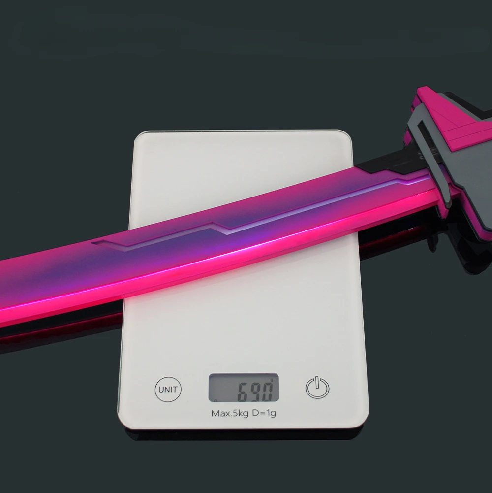 105 ซม.Valorant ไฟ LED ดาบ,เกมอุปกรณ์ต่อพ่วง,Katana คอสเพลย์ SAMURAI ดาบ, ลงโทษเกมปลอดภัยคอสเพลย์ PROP ของเล่นเด็กของขวัญ