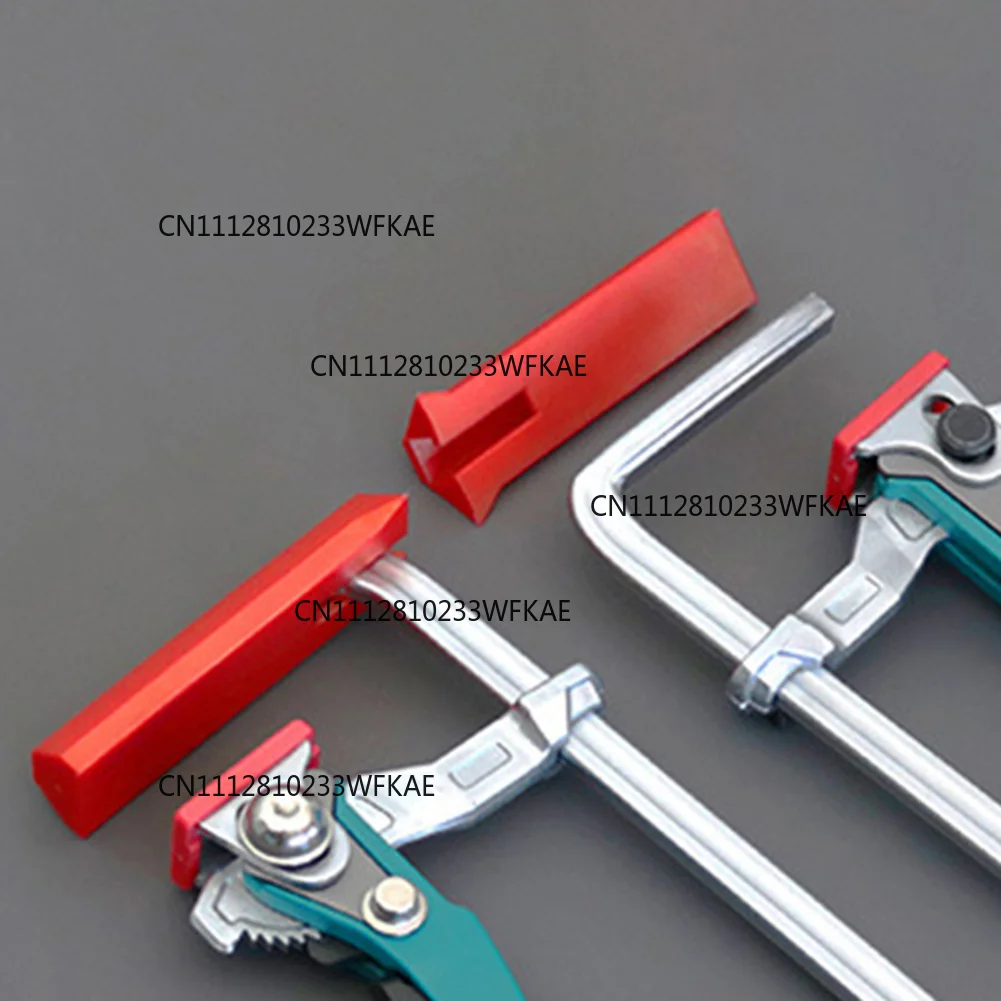 8Pcs Woodworking Track Clamp Protective Sleeve Chuck Kit Soft Rubber Sleeve  For Ratchet Track Clamps 10*3.5*1.6cm