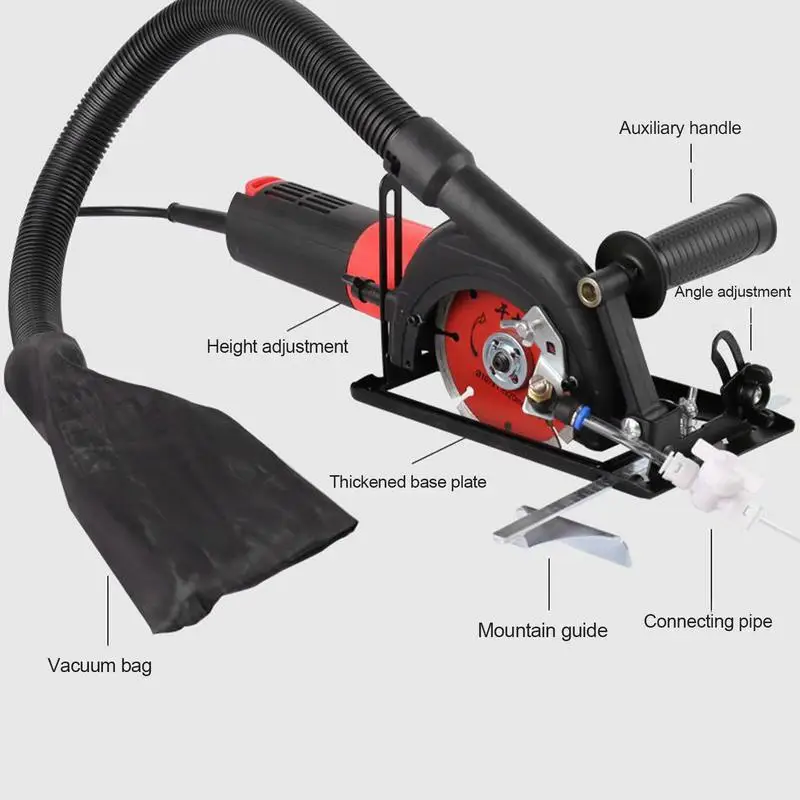 Angle Grinder Holder Tile Chamfer Stand Attachments Multipurpose Stable Flexible Non-Slip Cutter Stand For Tile 45 Chamfer