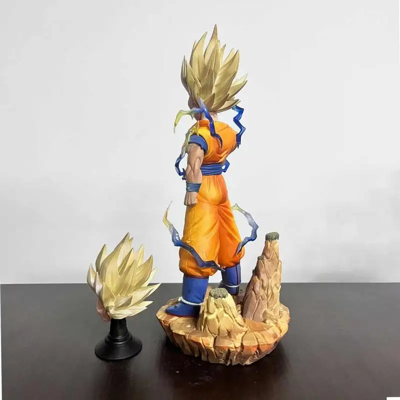 Dragon Ball Super Saiyan 2 Gohan Martial Arts Uniform Figure Anime Merchandise 28cm Exquisite Desktop Ornament Fan Collectible - view 3