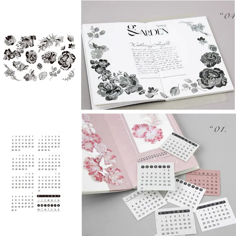 

Цветочный прозрачный штамп для самостоятельного скрапбукинга прозрачные штампы листы 7000