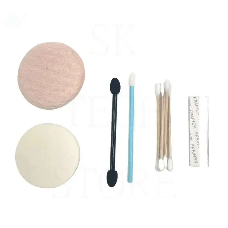 Beauty Set Travel Set Disposable Makeup Tools 6 Pieces Lip Brushes Powder Puff For Photo Studio/Studio etc