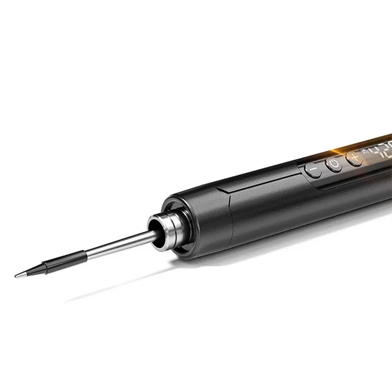 

N96R Soldering Iron Kit Temperature Control Type-C Interface Wireless LED Digital Display Soldering Iron Tool