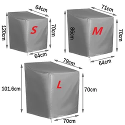 Садовые чехлы на стол и стул для внутреннего дворика, дождевой Снежный чехол для дивана, Пыленепроницаемый Чехол