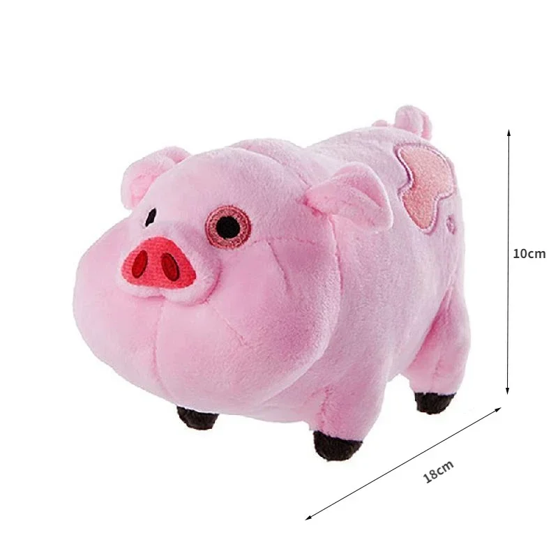 

18cm Cartoon DSN Movie Gravity Falls Figures Waddles Pig Plush Toy Stuffed Animals Doll Toys birthday Gift