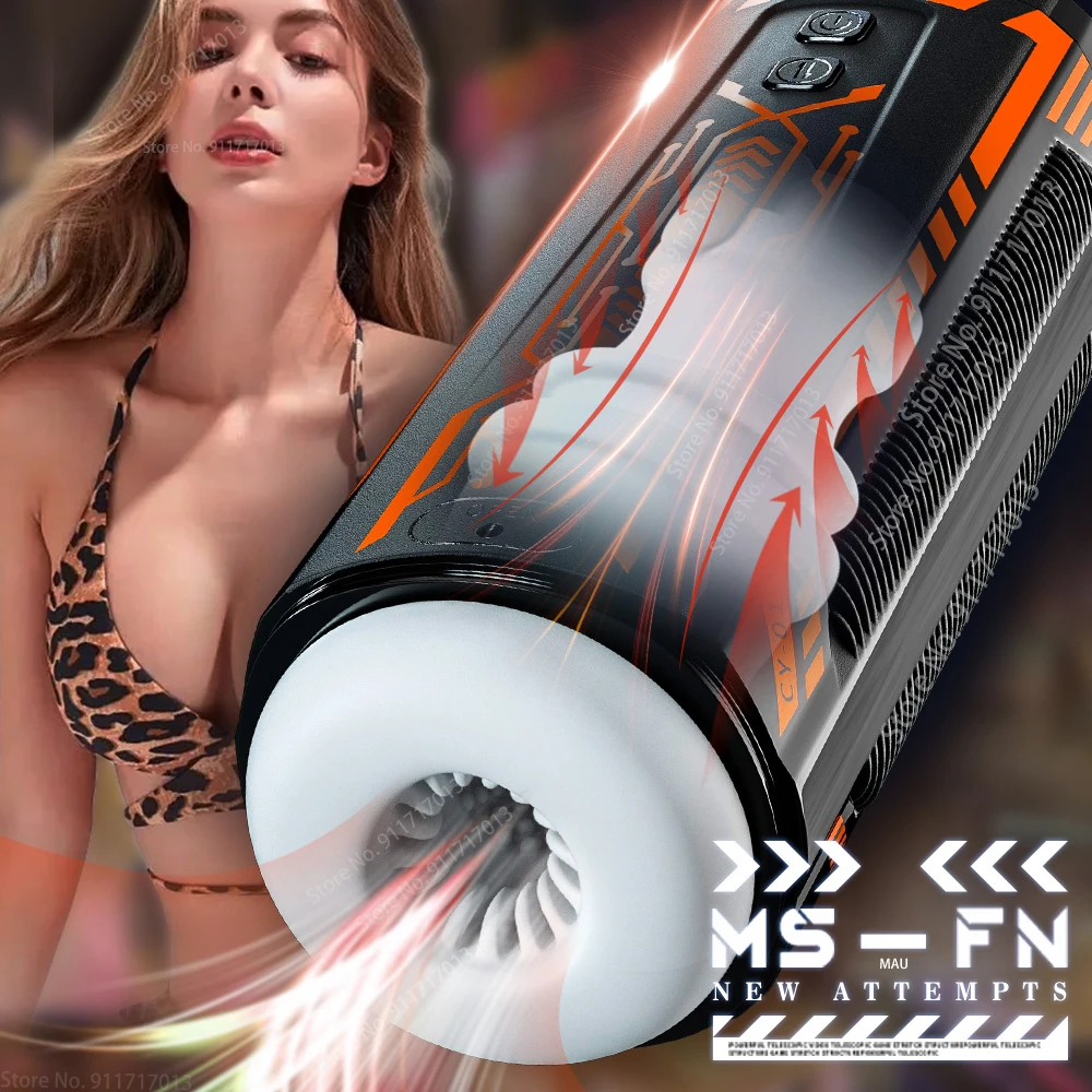 

Automatic Telescopic Male Masturbator Cup Sucking Vibrating Masturbation Machine Vagina Pusssy Blowjob Adult Sex Toys for Men