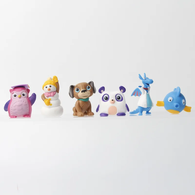 4-8cm 12 sztuk/zestaw Disney Doc McStuffins zabawki figurki akcji Anime kreskówka Model z pcv lalki Kawaii figurka prezent urodzinowy dla dzieci