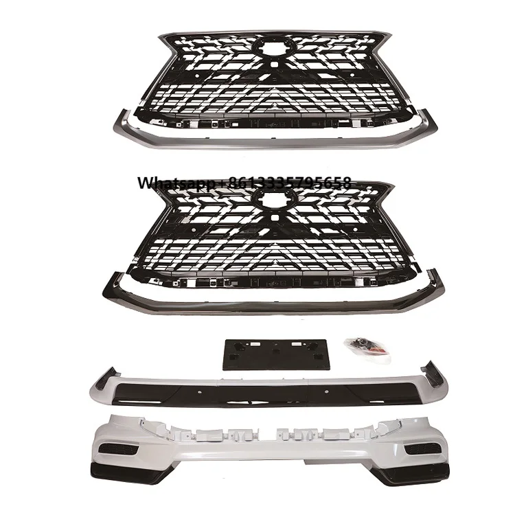 

High Quality Body Kit Grille Bumper Rear Diffuser Front Lip Bodykit for Lexus LX570 2018-2021