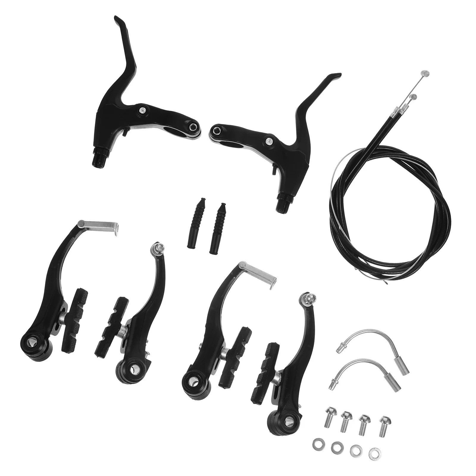 

1 set 1 Set Of Kit For Mountain Bike Aluminum Alloy Brake Calipers Wear-Resistant Pads Replacement Cycling Brakes Noise