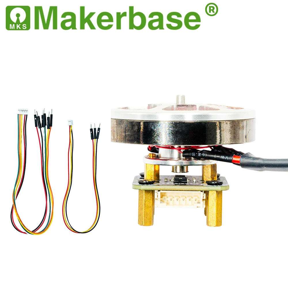 Motor cardán Makerbase 2808 con codificador AS5600 para SimpleFOC