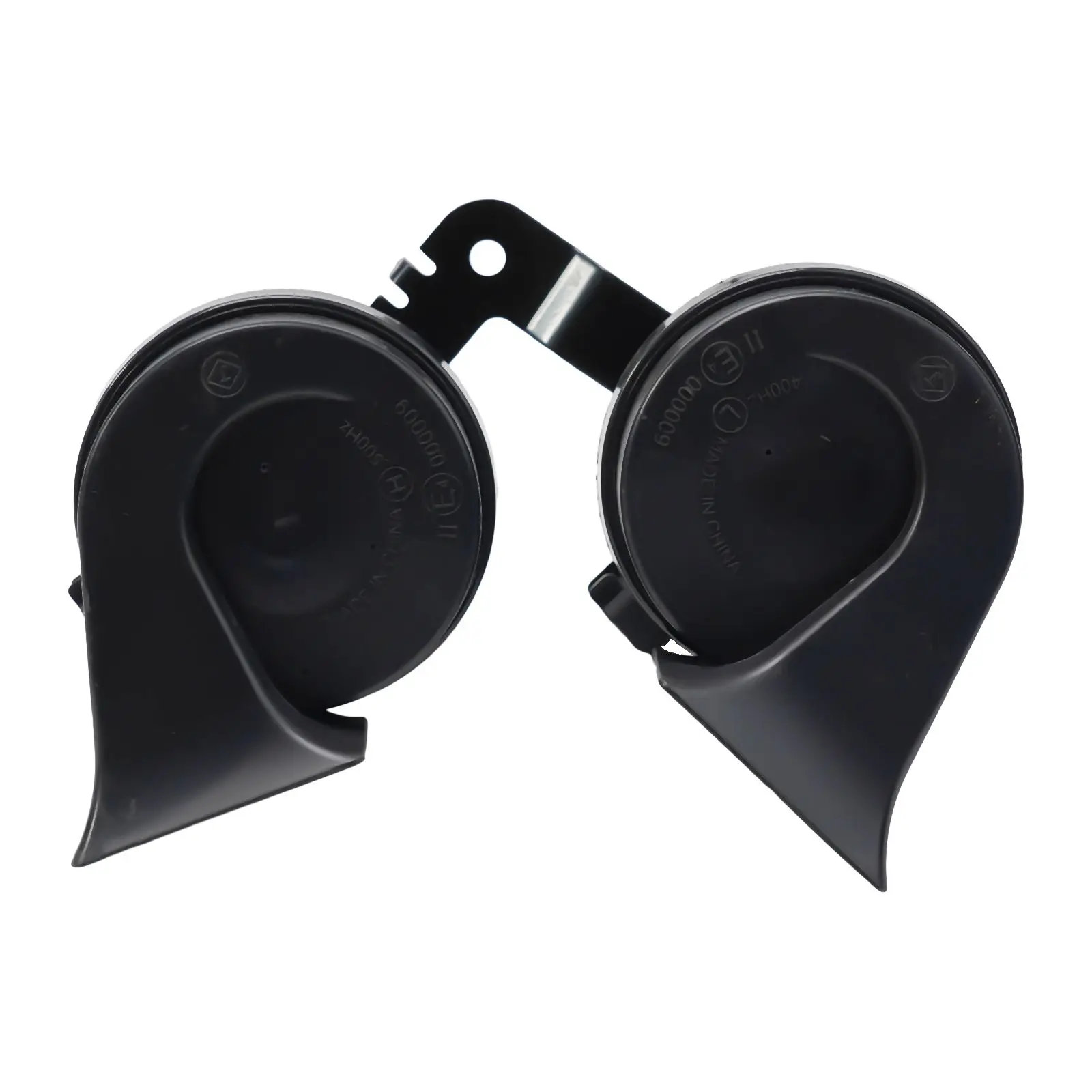 2 pezzi Direct Fit Car Loud Snail Horn Black ABS per Tesla per il modello 3 OEM muslimah Car Interior Speak alte/basse frequenze