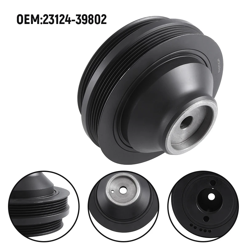 

23124-39802 Car Harmonic Balancer Crankshaft Pulley Replacement Parts 2312439802 For Kia Sorento 3.5 2003-2006