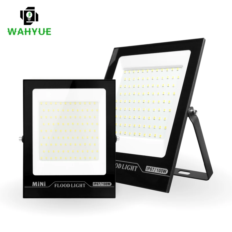 

Led Flood Light 10W 20W 30W 50W 100W 150W Reflector Led IP67 Waterproof Floodlight Outdoor Spotlight Lighting Street Garden Lamp