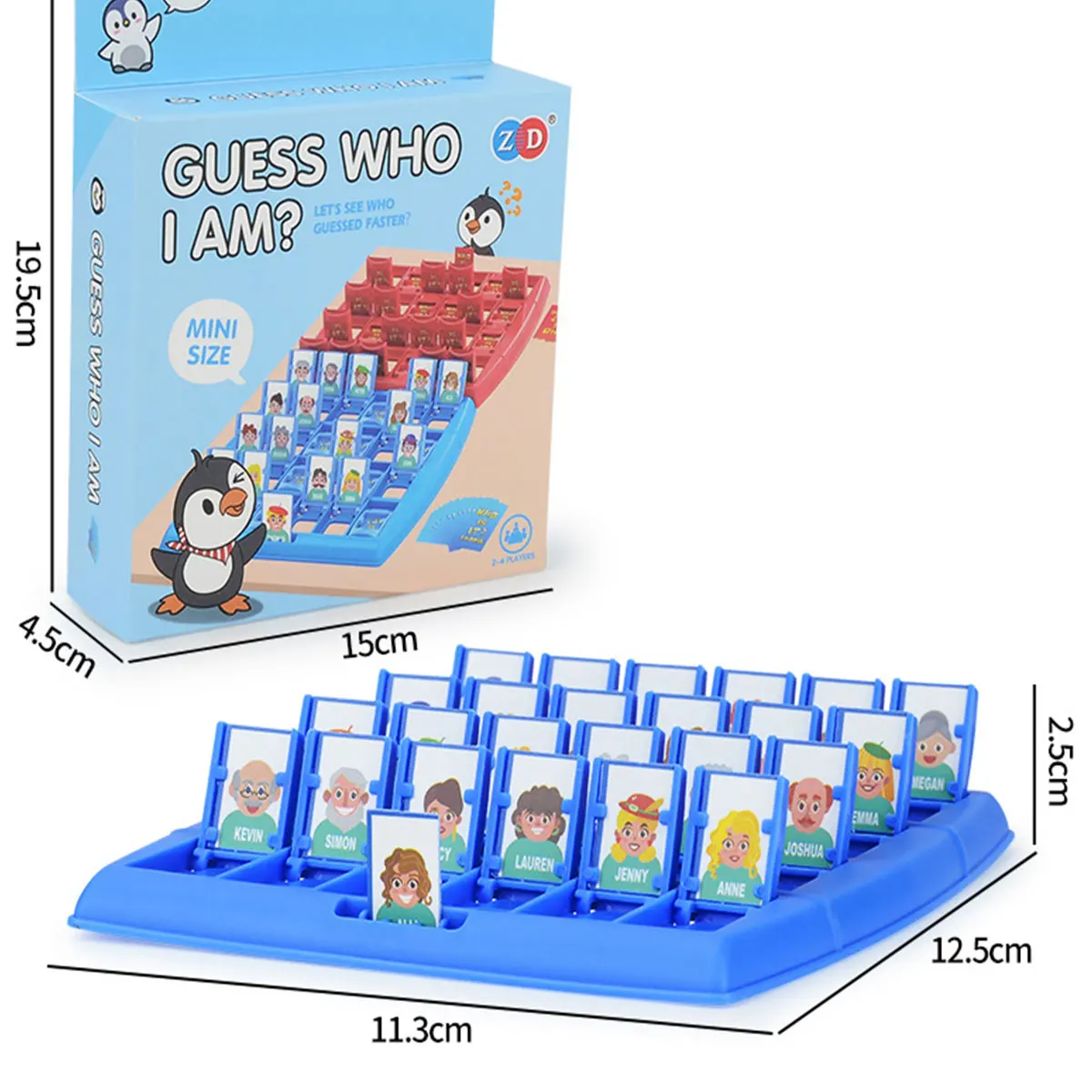 1set Guess Who I Am Party Games，Family Gathering Interactive Games，Fun Board Games，Interesting Gift