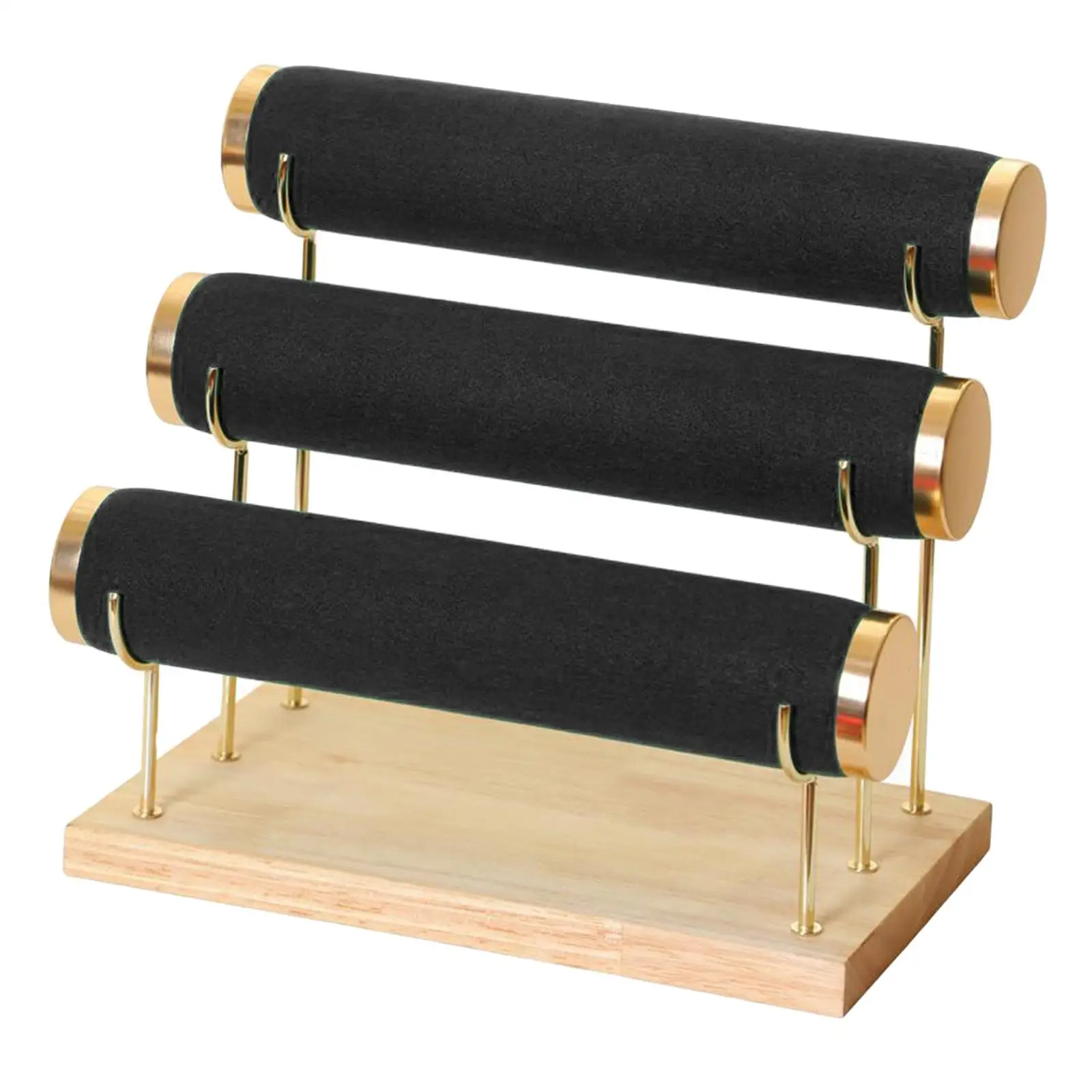 

Vintage Velvet Bracelet Display Rack for Bangle Necklace Accessories Women