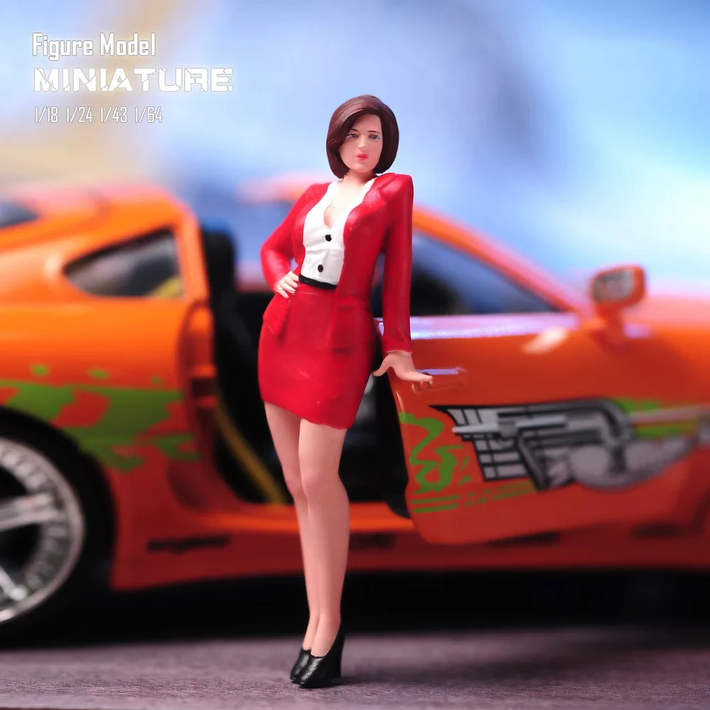 Miniaturowe figurki 1/87 1/64 1/43 1/24 1/18 profesjonalny model seksualne kobiety niepomalowane kreatywne fotografie scena lalki zabawki