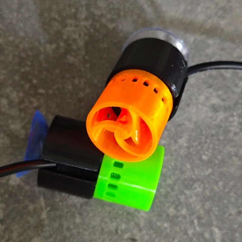 Convertisseur de fréquence USB, Mini fabricant d'ondes, fer magnétique, Adsorption, télécommande fixe, synchronisation, fabrication d'ondes fluorescentes imprimées en 3D