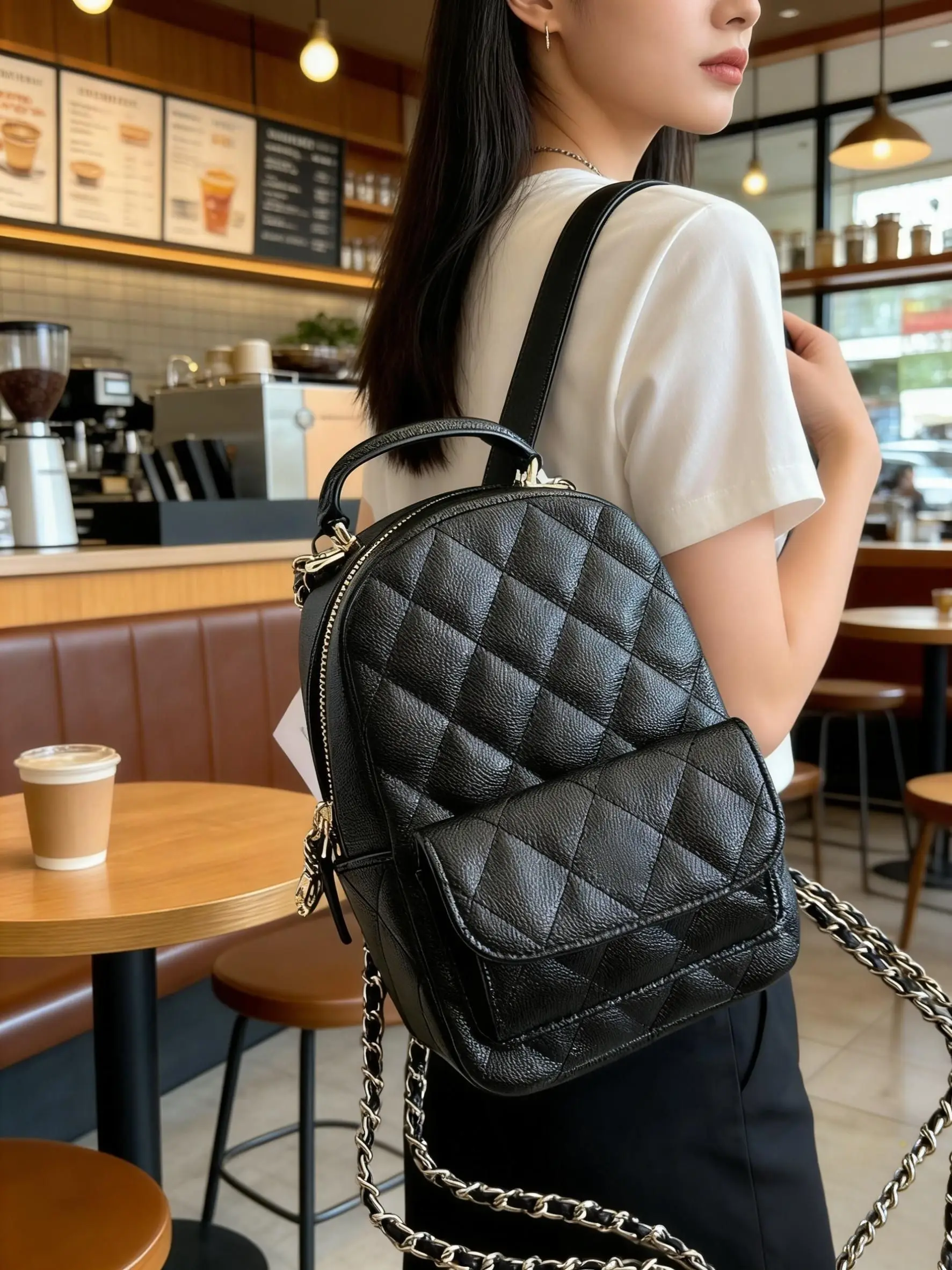 Classic design single-shoulder bag, fashionable and simple women's crossbody handbag, stylish design women's bag