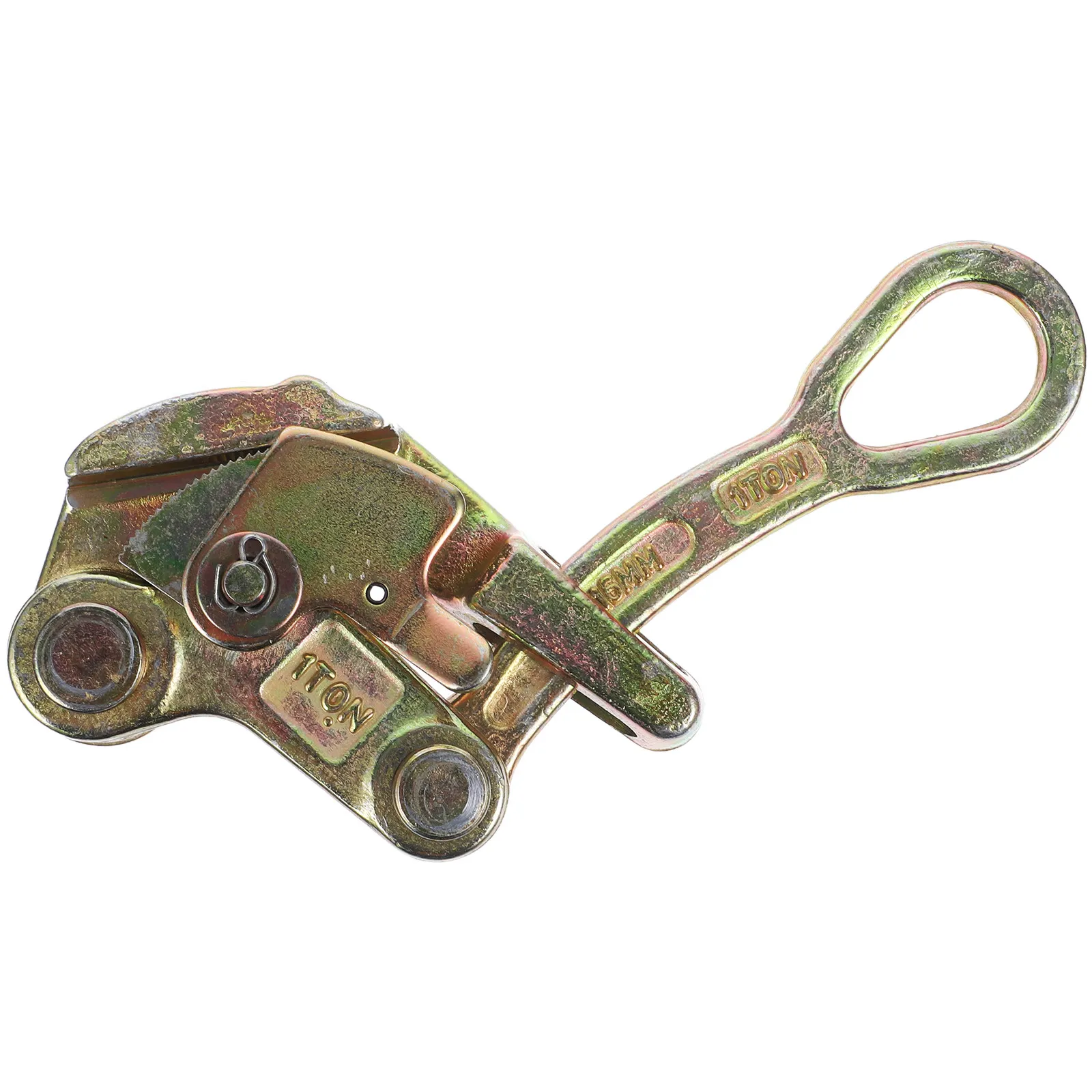 

Wire Grip Cable Gripper with Anti-Skid Grooved Texture Compact Alloy Copper Construction for Long-Lasting Wire Tightening and