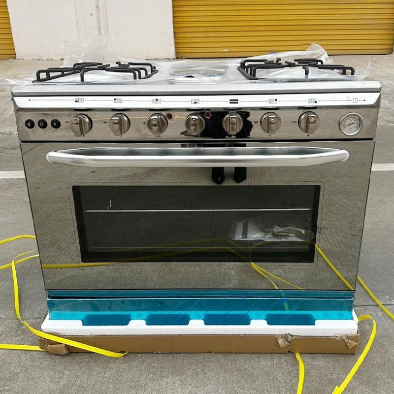 

Gas Cooker Multifunctional Conjoined Vertical with Oven European Four-gas Two-electric Conjoined Oven