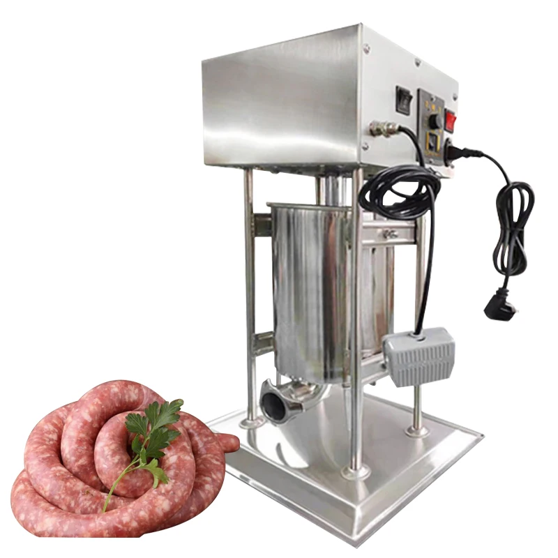 Electric Sausage Filling Machine Meat Filling Machine Stainless Steel Sausage Output Processing Machine