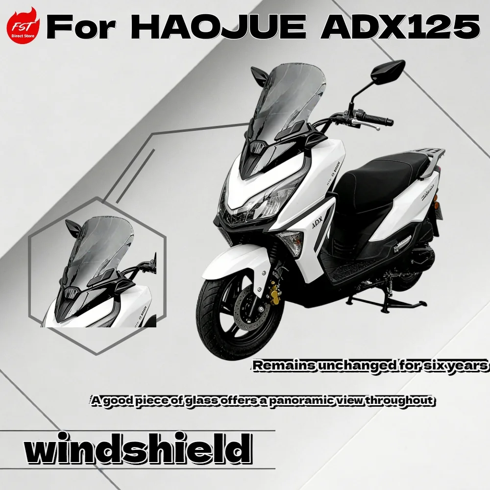 

For Haojue ADX125 Scooter Modified Front Windshield Wind Deflector Plate
