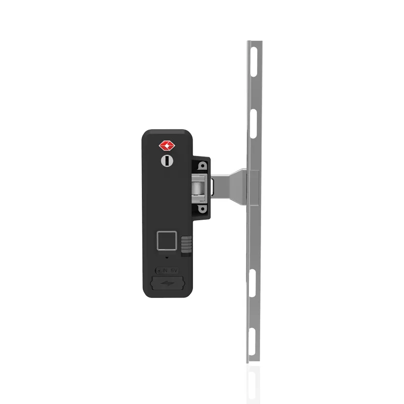 Intelligent Luggage Password Fingerprint Lock Embedded Anti-theft Aluminum Frame Box Lock TSA Customs Lock Luggage Accessories