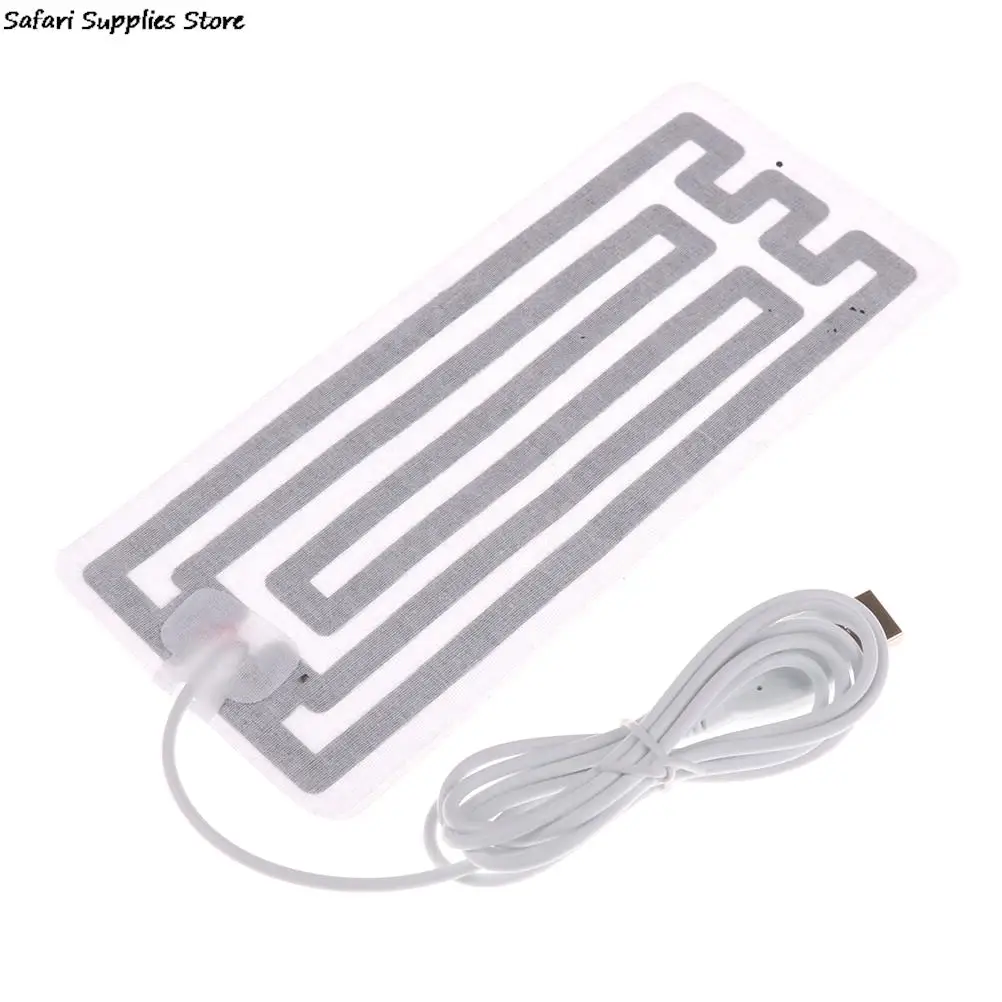 New USB Heating Element Film Heater 8*18CM For Warm Feet Hand Warmer Electric Belts