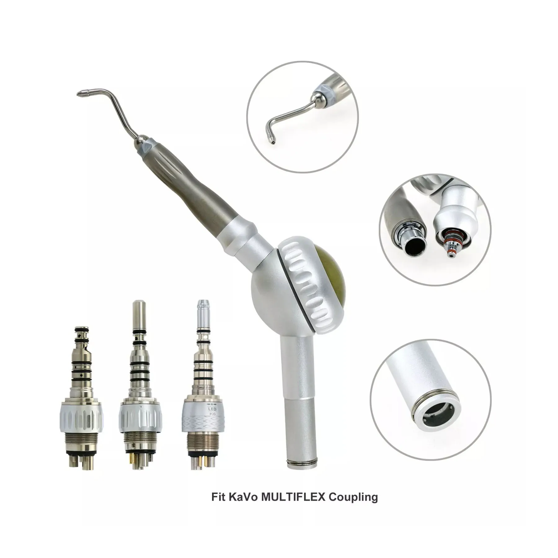 Dental Hygiene Prophy Mate Polishing Air Flow Jet Handpiece Compatible KAVO Multiflex