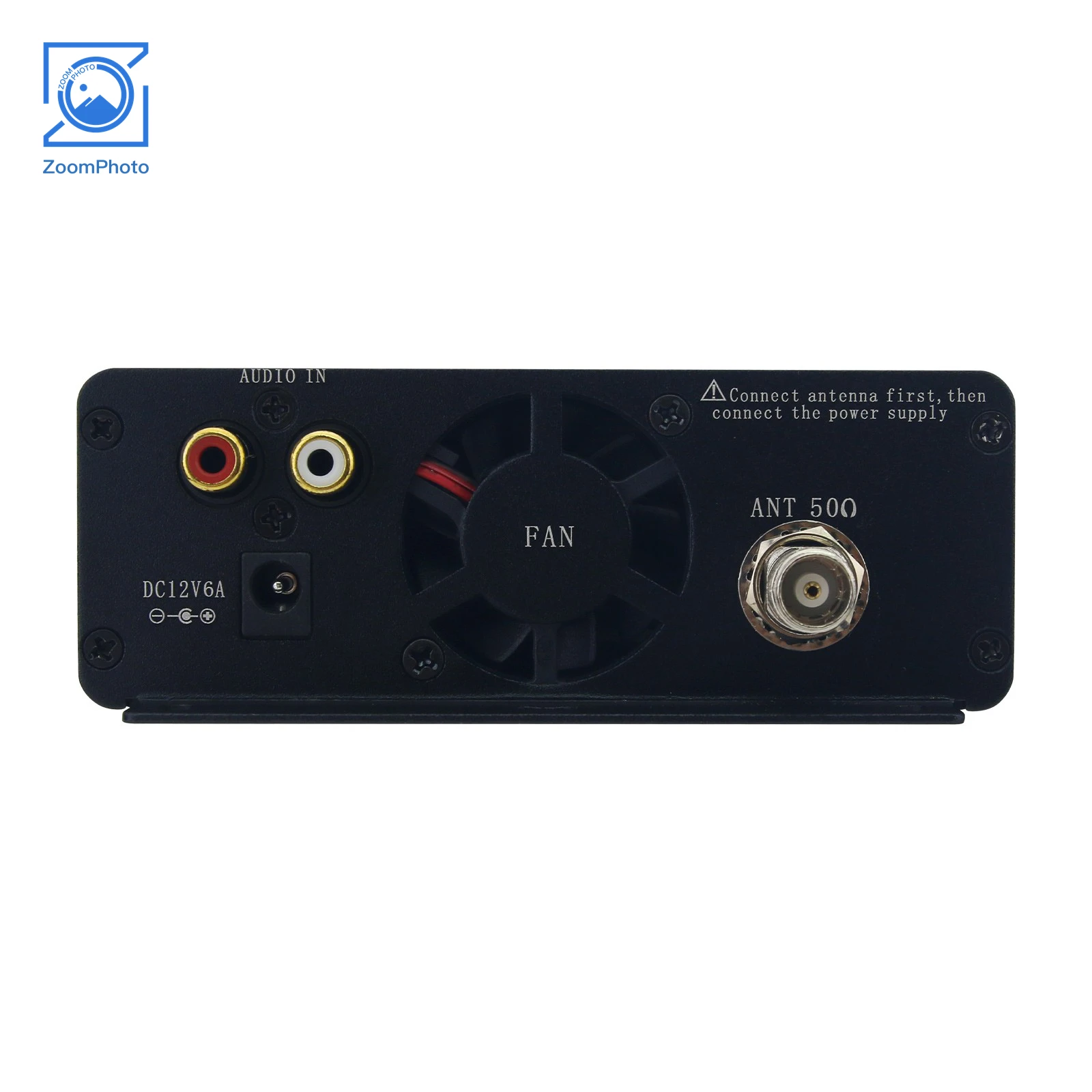 ST-15B V3 76MHz-108MHz/76MHz-113MHz 15W Stereo-Verstärker FM-Rundfunksender Audio+Mikrofoneingang (TNC/BNC-Schnittstelle) – Detail 4