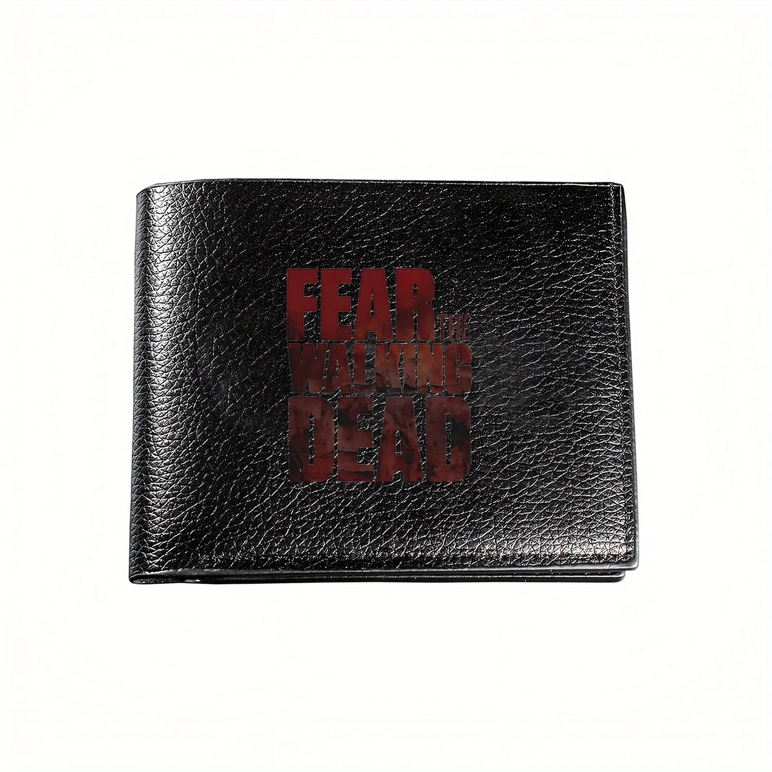 

Кошелек Fear The Walking Dead с графическим рисунком - деловой мужской повседневный элегантный простой практичный качественный кошелек с стильным принтом, креативный Ch