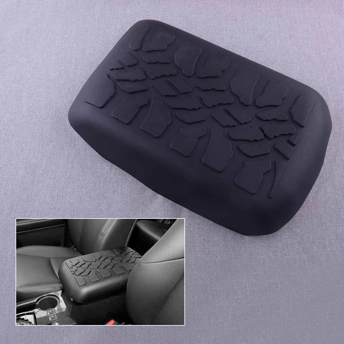 Car Center Console Armrest Box Cover Pad Fit For Toyota 4Runner 2017 2018 2019 2020 2021 2022