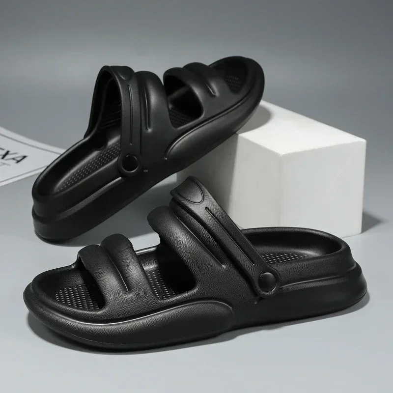 

Сверхлегкие женские летние сандалии на толстой подошве для улицы и дома. Модные и простые.