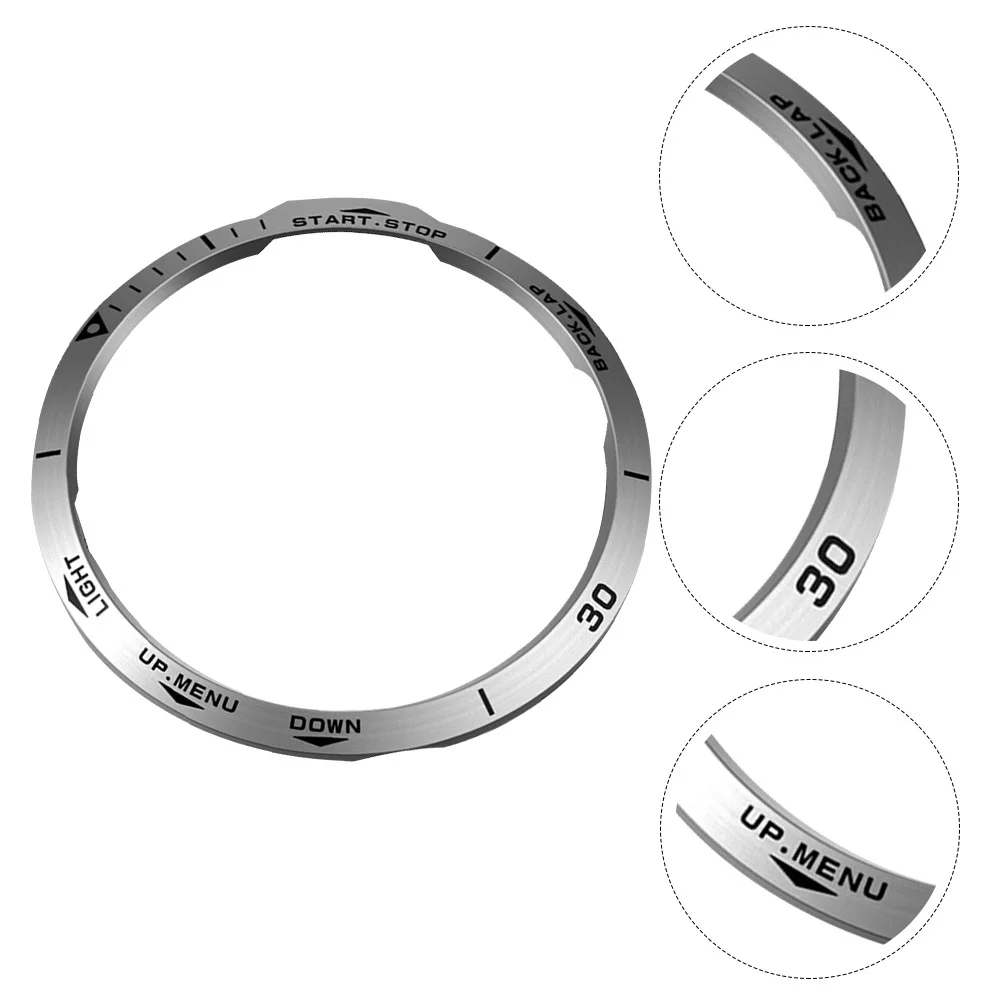 

1Pcs Stainless Steel Metal Watch Bezel Ring Protective Cover for 6x Watch Accessory Dial Bezel Ring