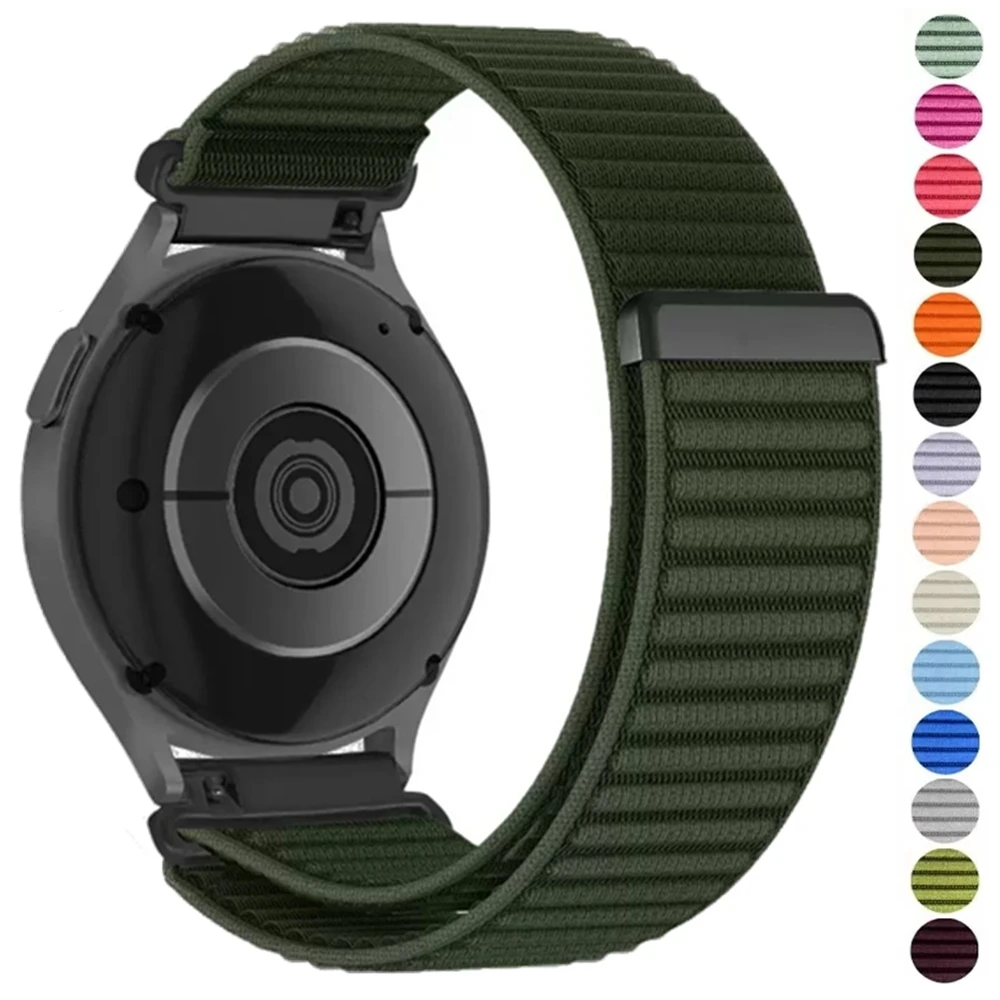 18/20/22mm Nylon Strap For Garmin Venu 4 3 3s Sq 2 Plus/Vivoactive 6 5 4 3 s Braided Bracelet for Garmin Forerunner 255S 645 245